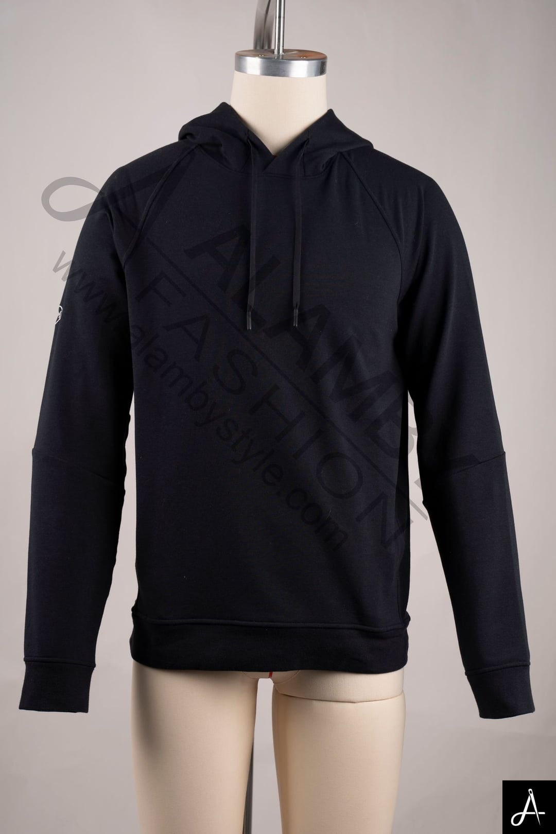 Minimal Plain Solid Color Casual Hooded Sweatshirt