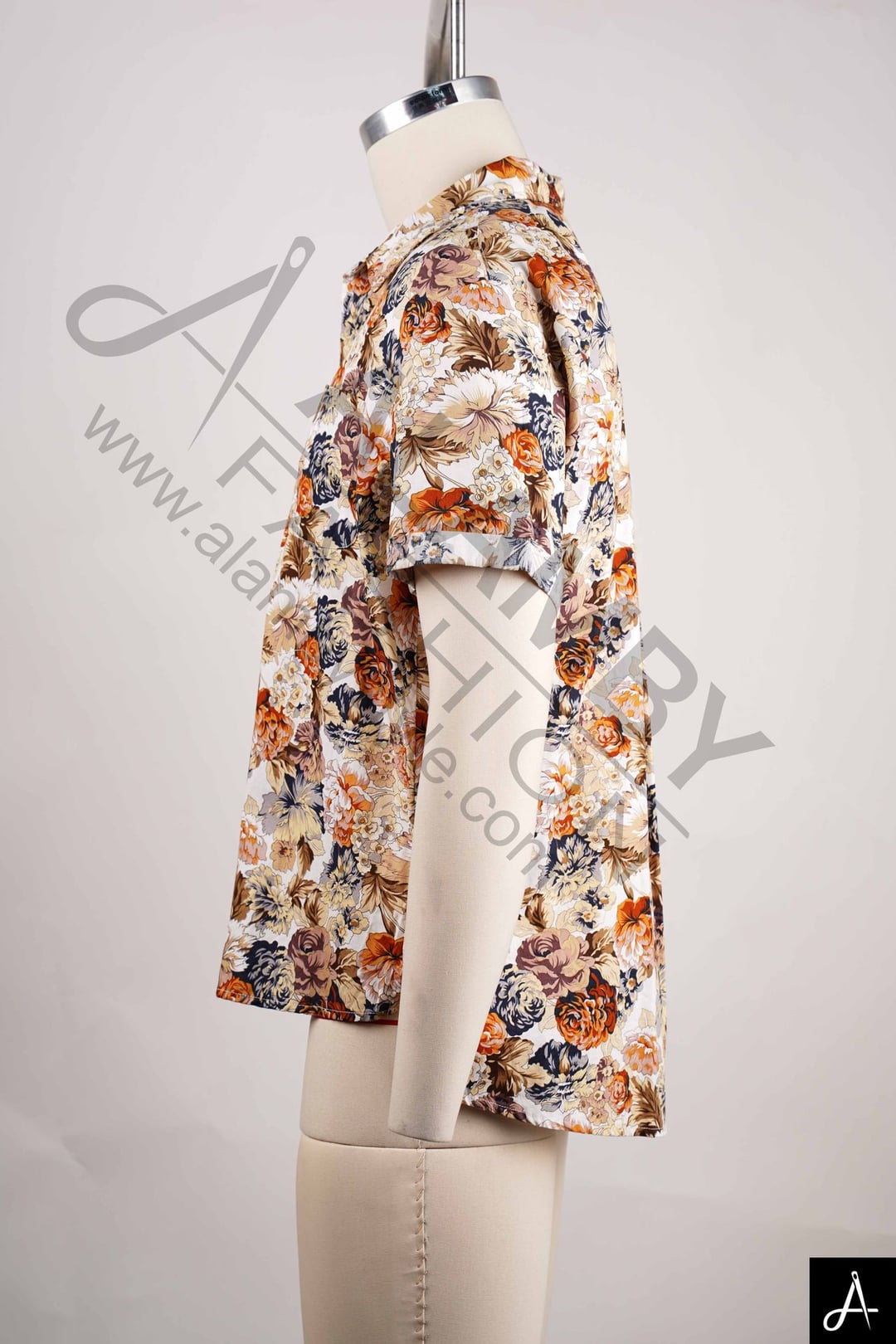 Floral Printed Short Sleeve Shirt