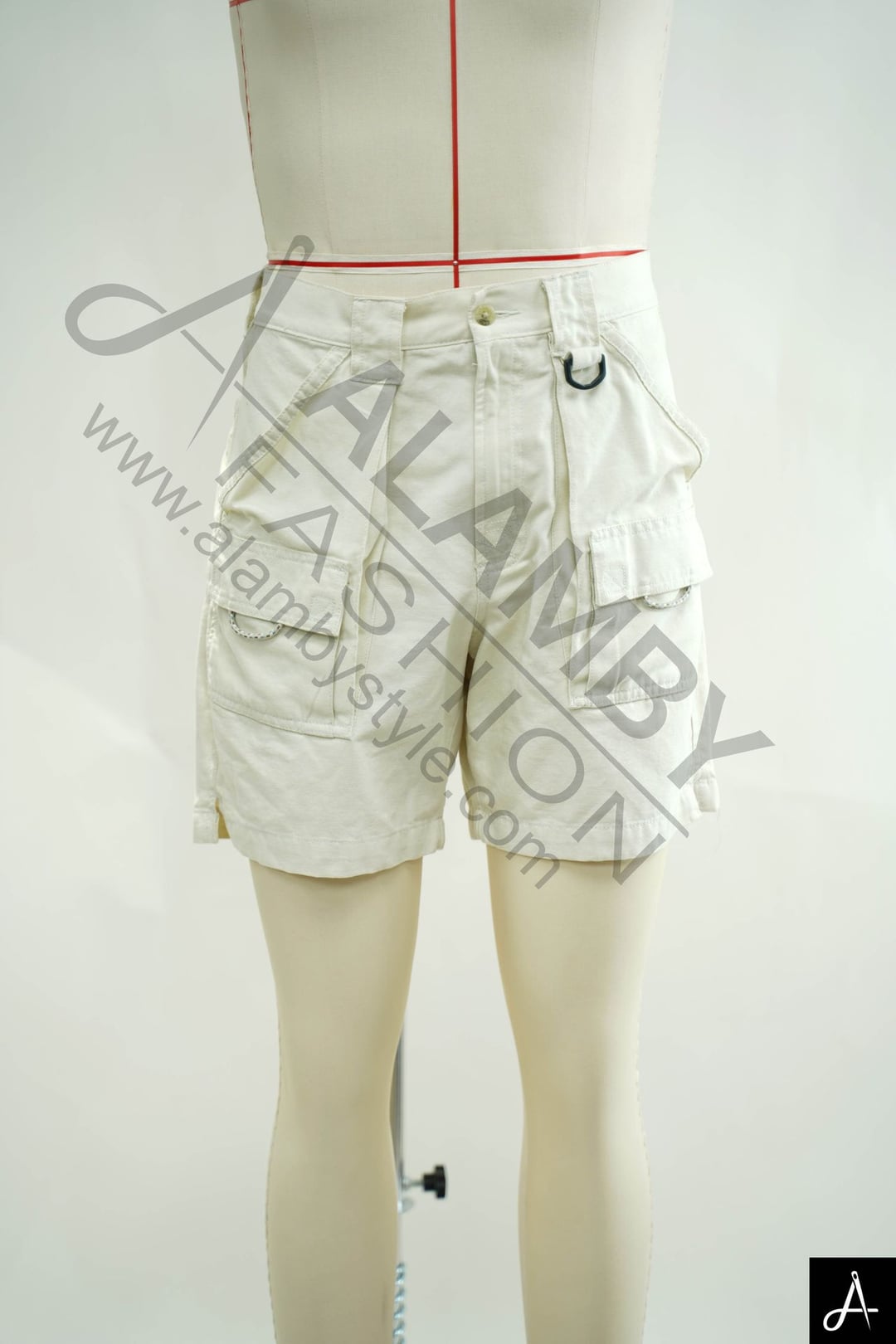 Men's Solid Cargo Shorts, Casual Multi-Pocket Utility Shorts